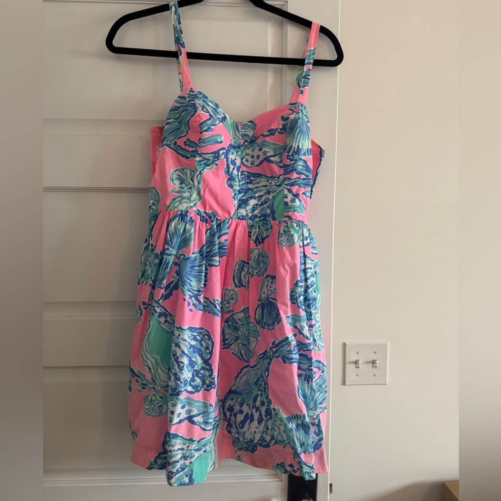 Lilly Pulitzer Pink and Blue Dress